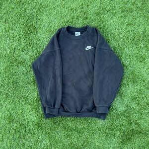 Nike Women’s Classic Black Crewneck Sweater